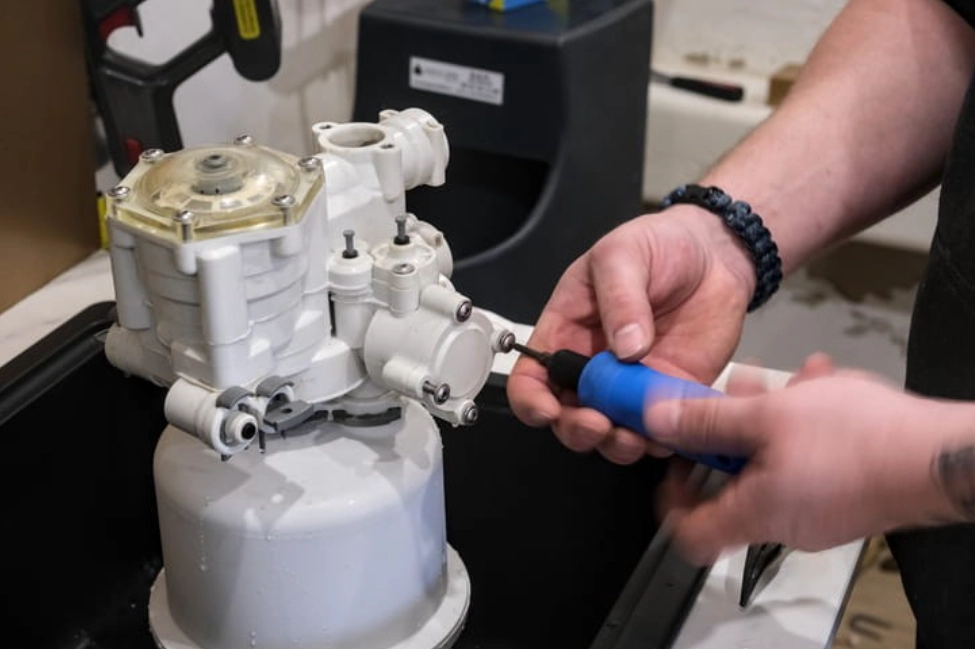 Water softener adjustments